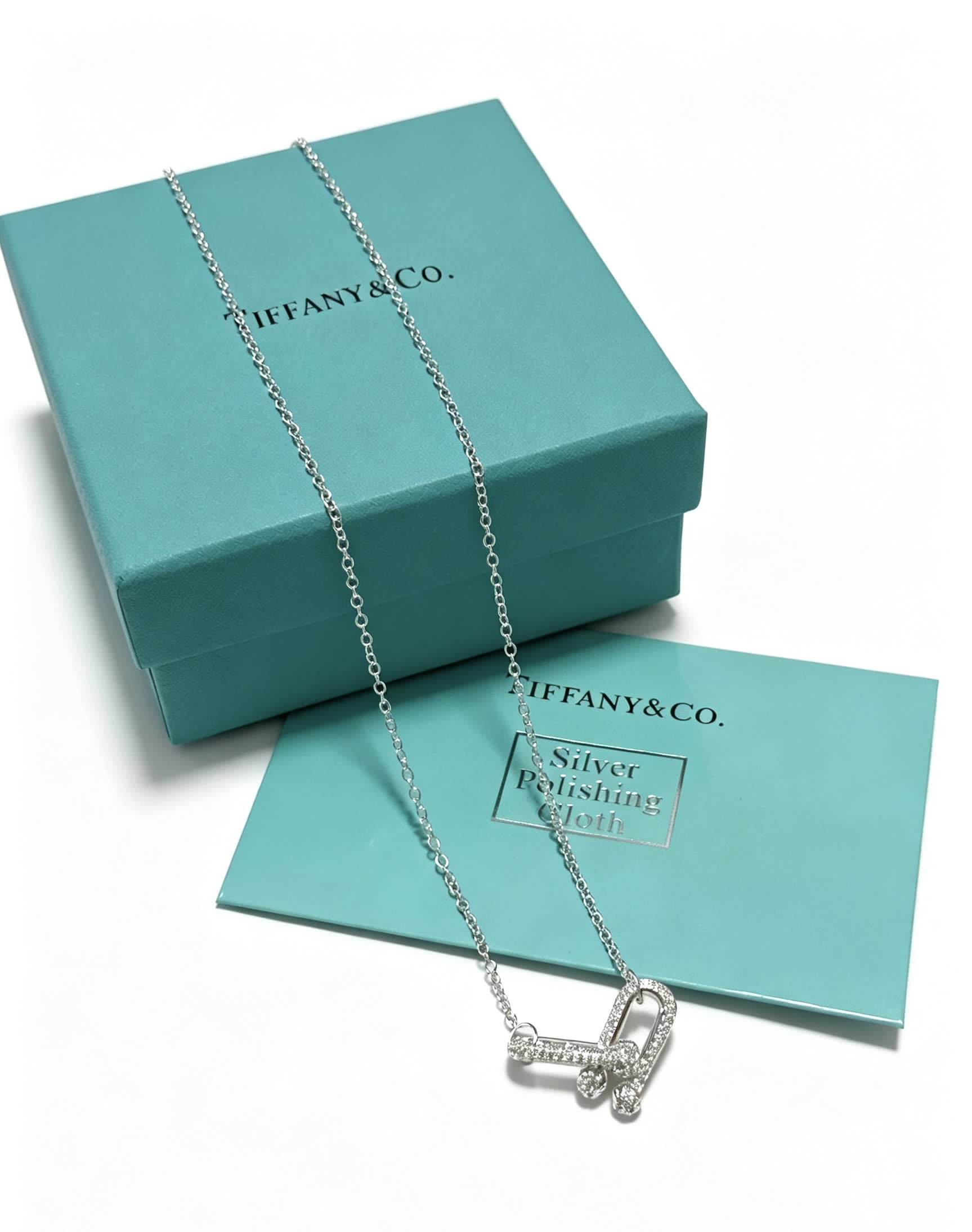 Tiffany & Co. Elsa Peretti® Diamond Toggle Necklace